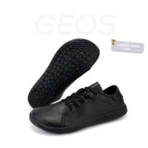 Geos – Pantofi barefoot din piele pentru sezonul de tranziție